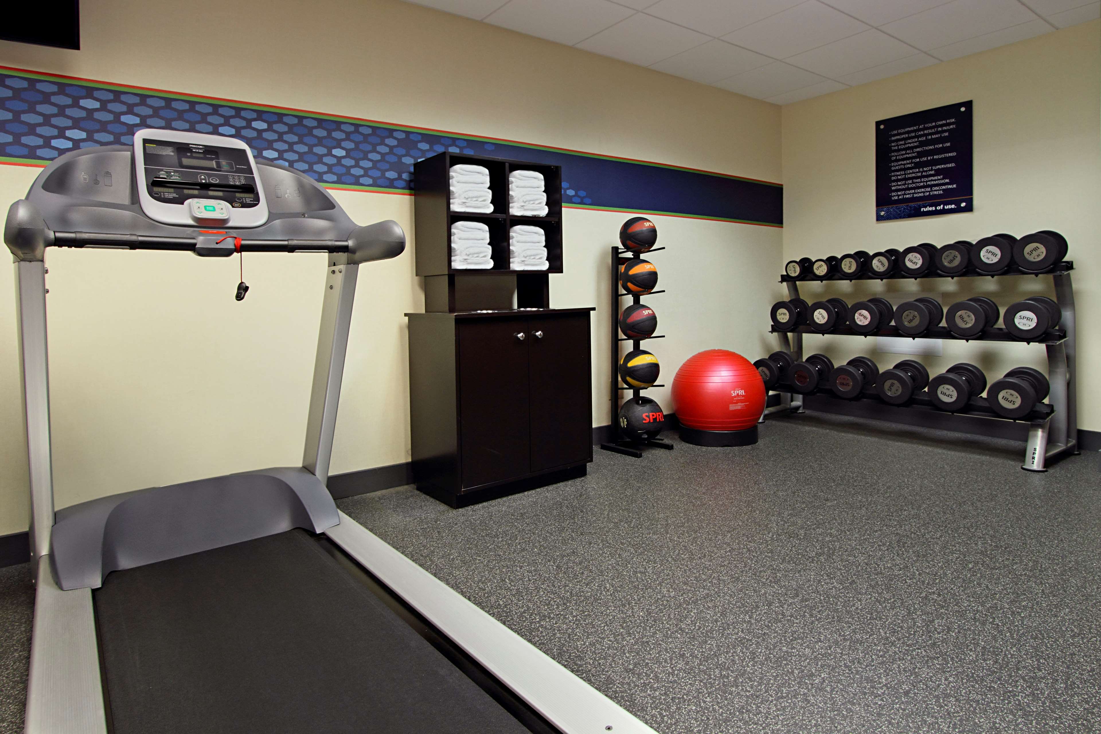 Health club  fitness center  gym