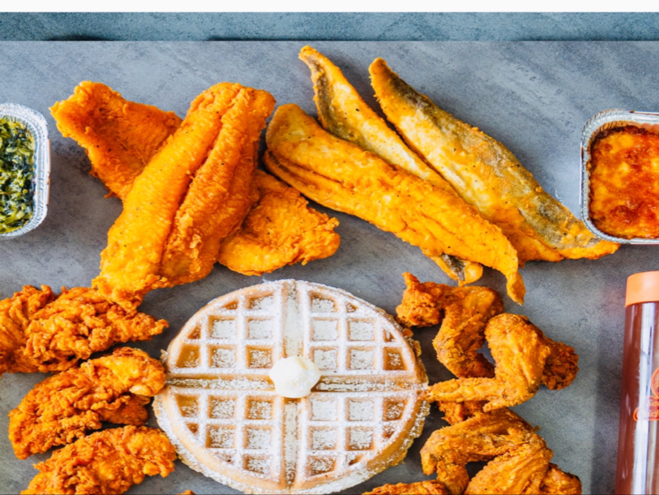 3 Catfish & 1 Waffle