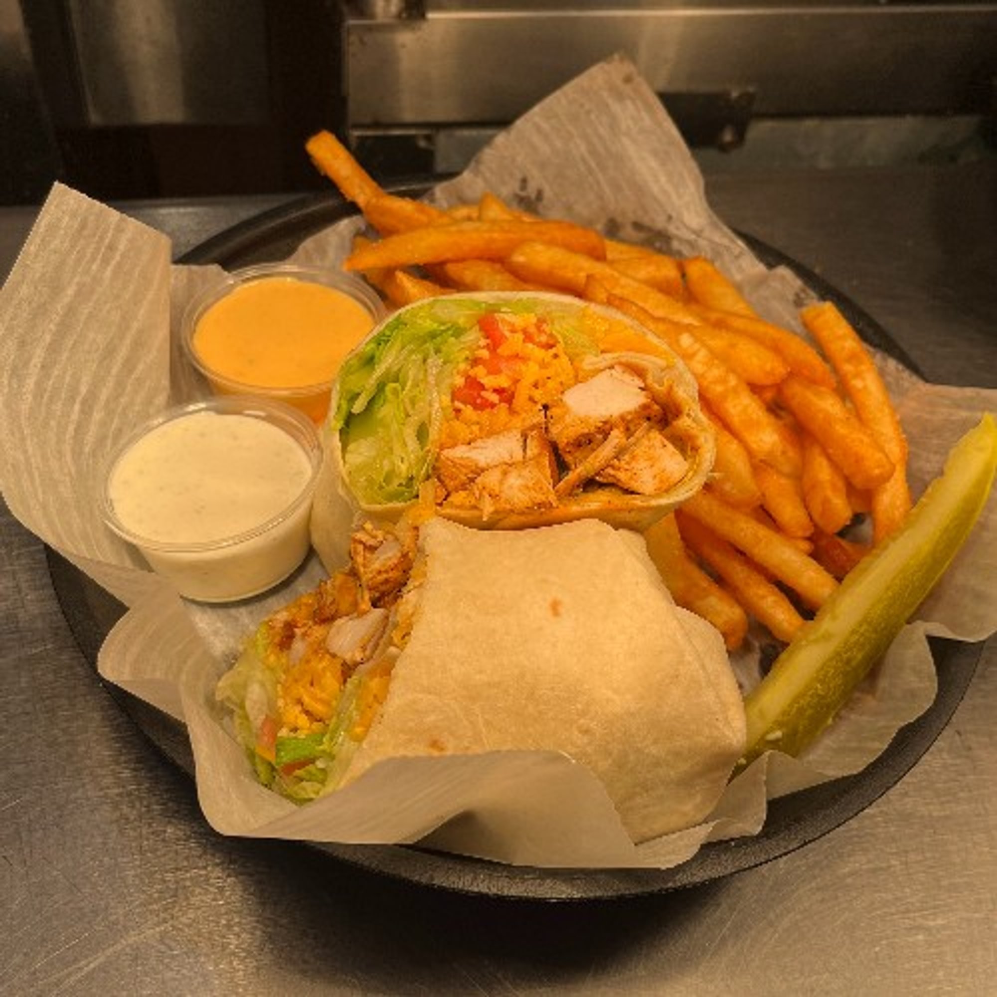 Ranch Grilled Chicken Wrap