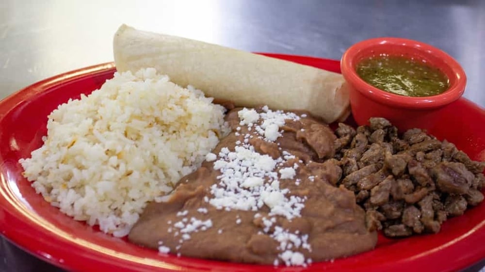 Steak Taco Plate