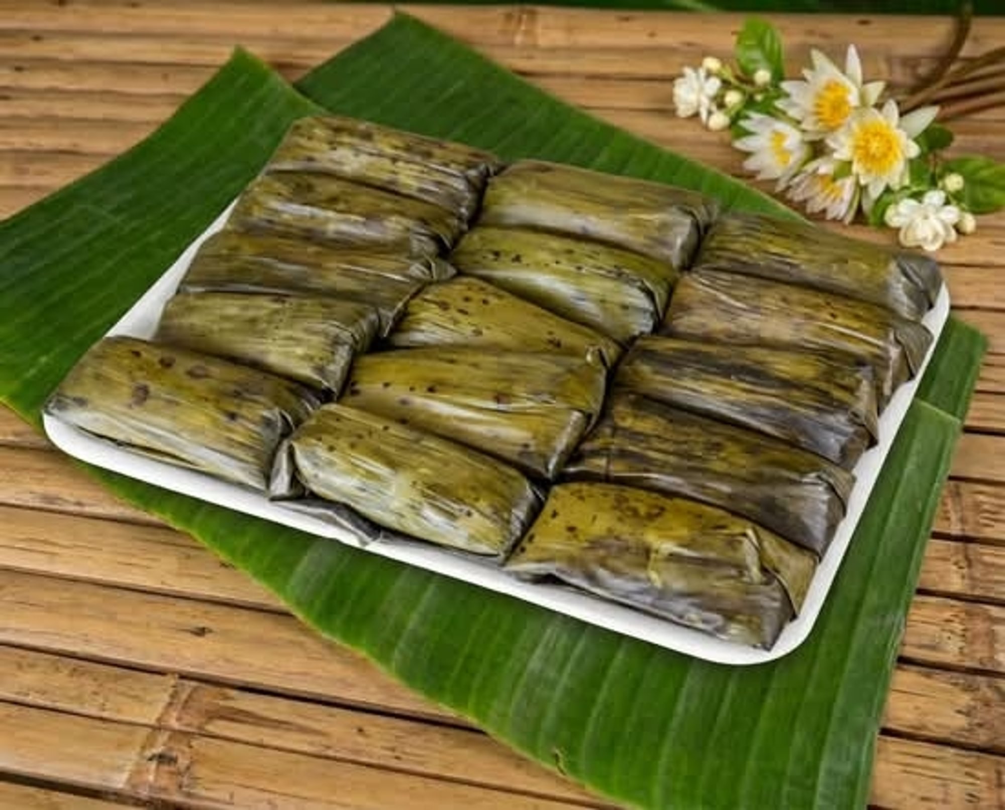 Steamed Tapioca Dumpling Filled with Pork Belly & Shrimp (Bánh Bột Lọc) To-Go Only