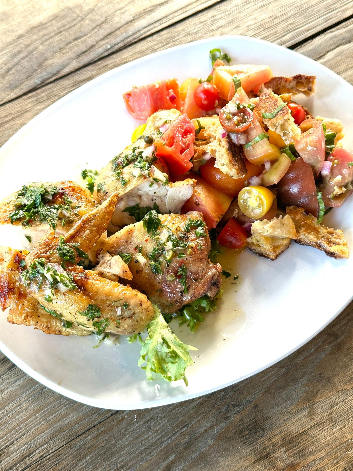 Summer Roast Chicken