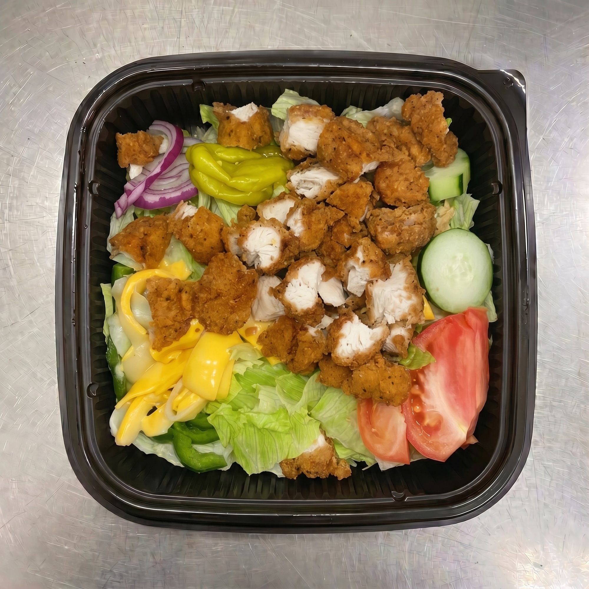 Crispy Chicken Salad