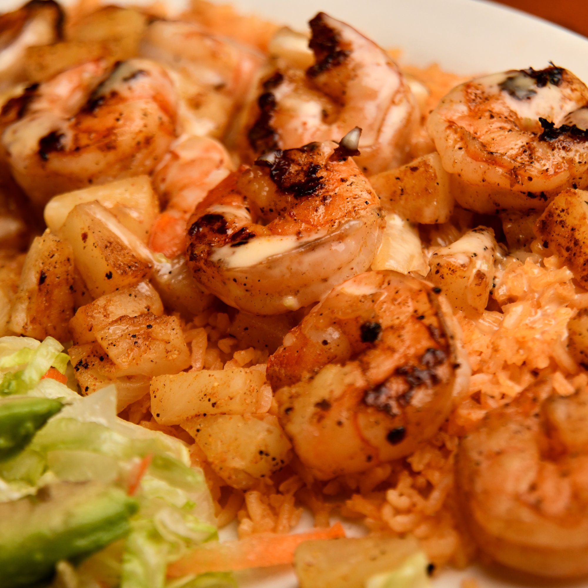 97. Camarones Con Piña