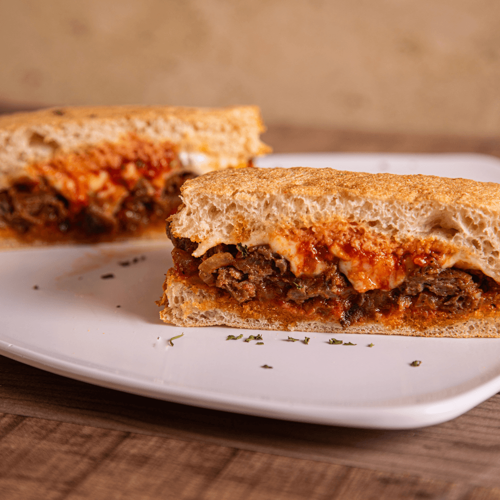 Steak Marinara Sandwich