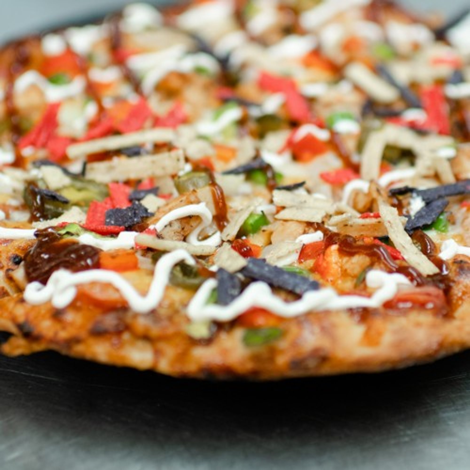 BBQ Chicken Nacho Pizza