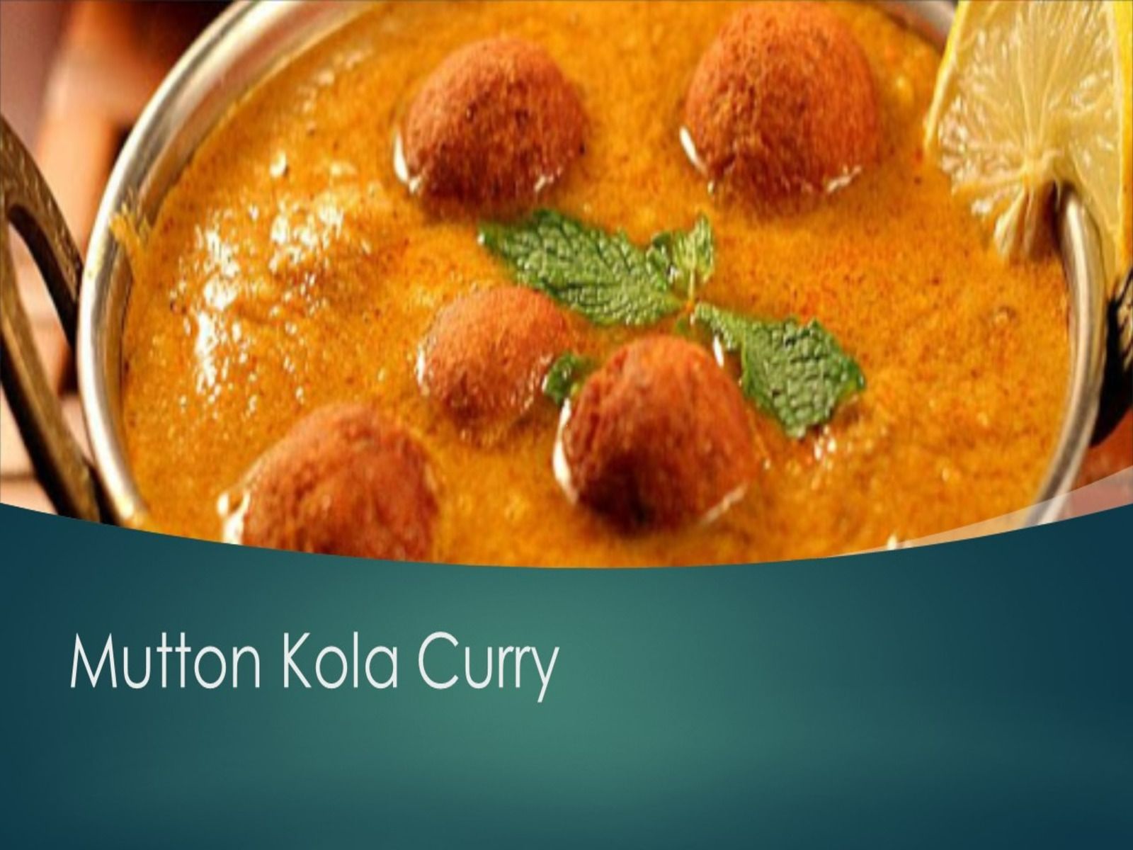Mutton Kola Curry