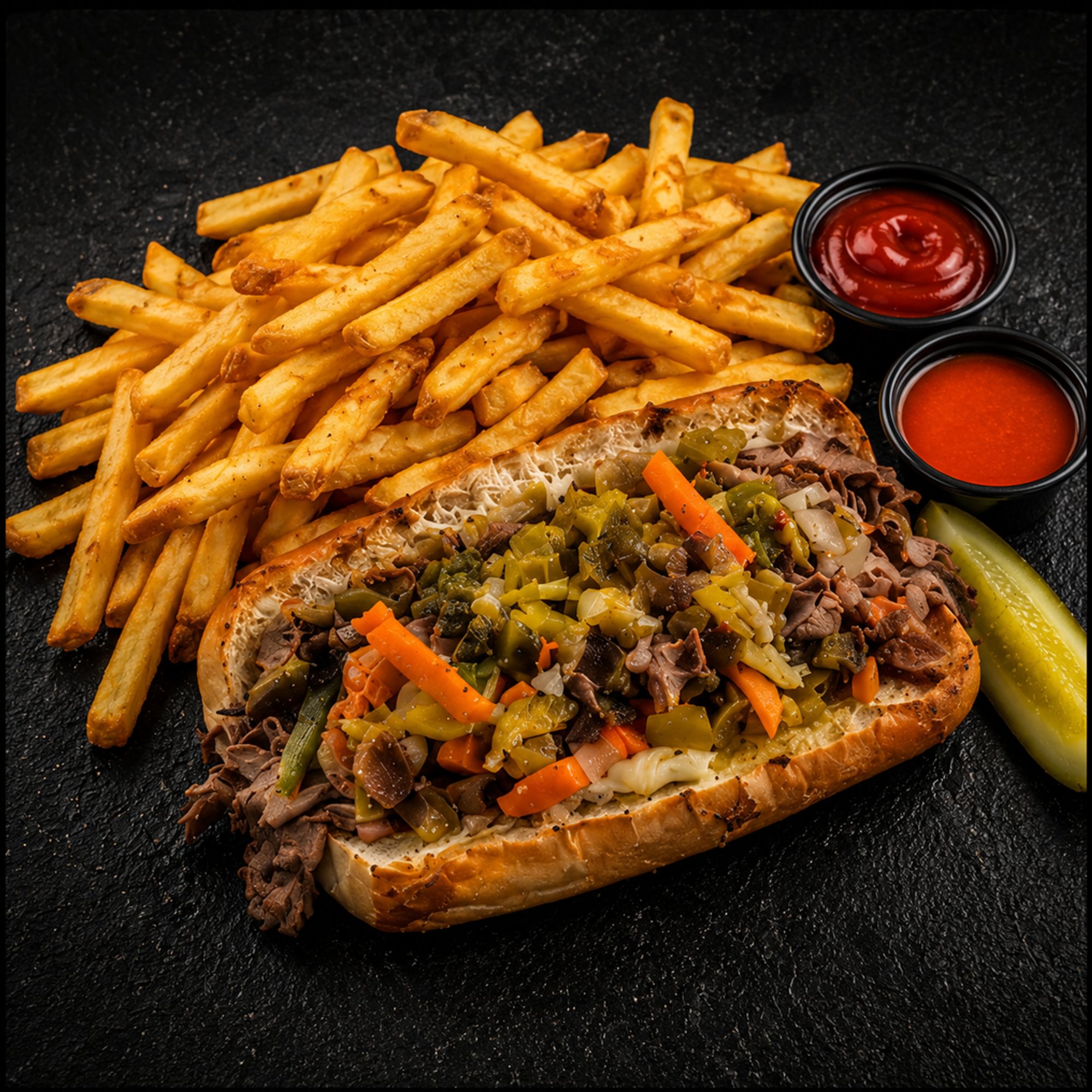 #2 - Italian Beef Sandwich