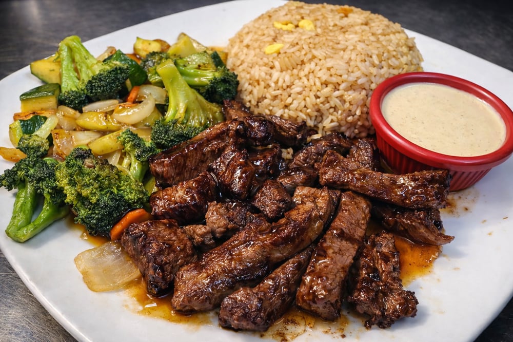 Hibachi NY Strip