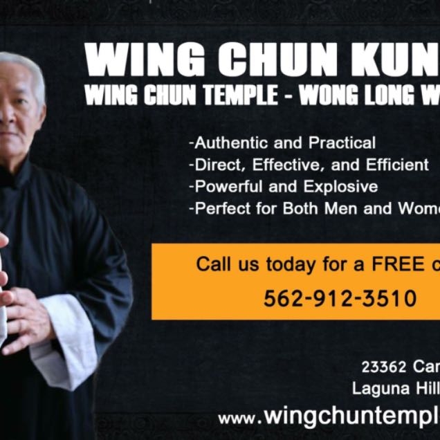 Grand Master Wong Long promotion post card