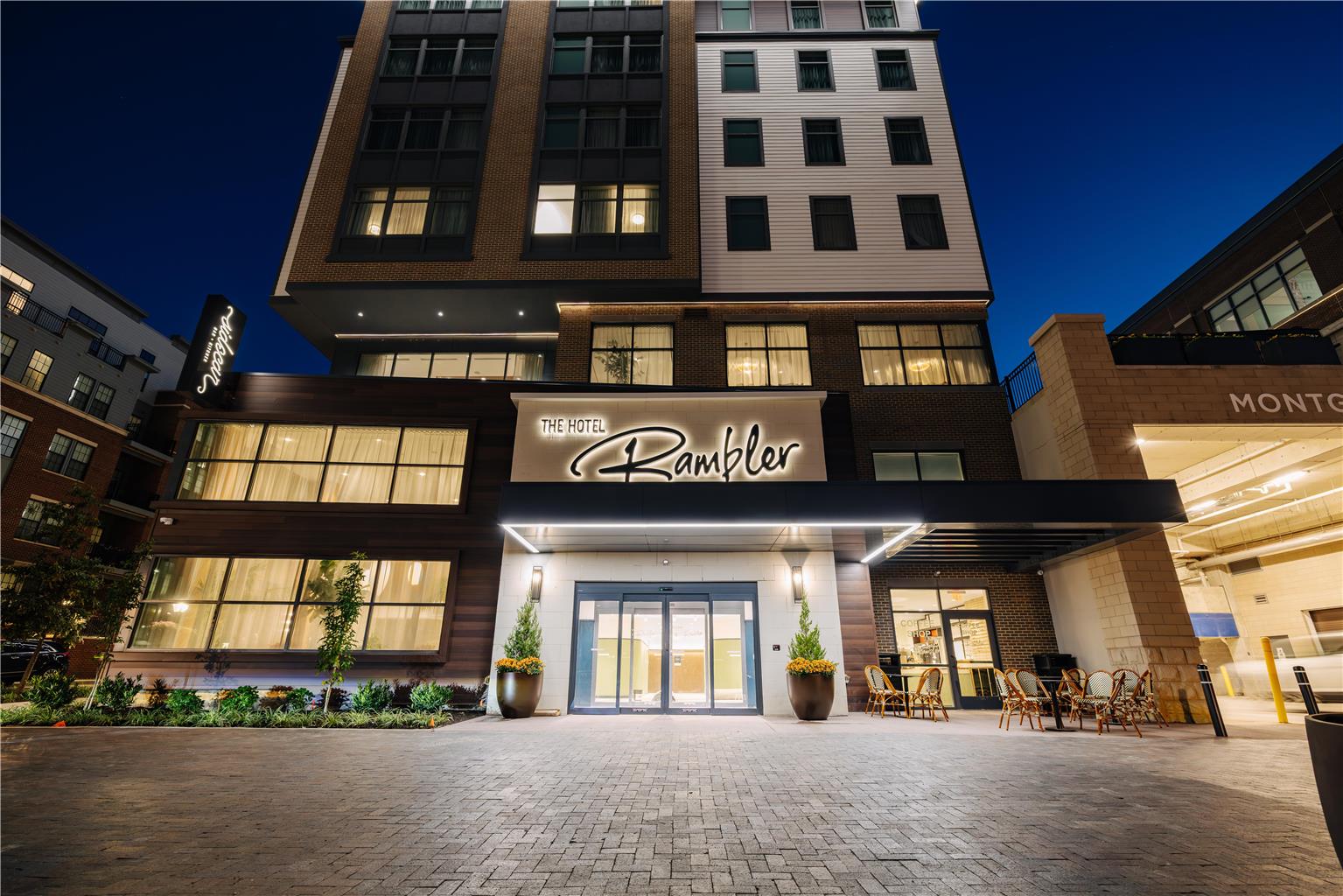 The Hotel Rambler Montgomery, Tapestry Collection by Hilton Logo