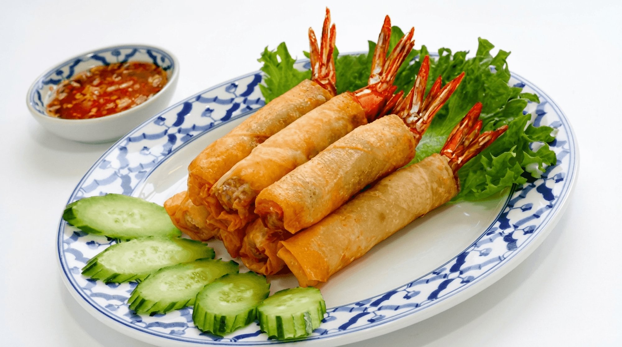 Rocket Shrimp Rolls (6 pcs)