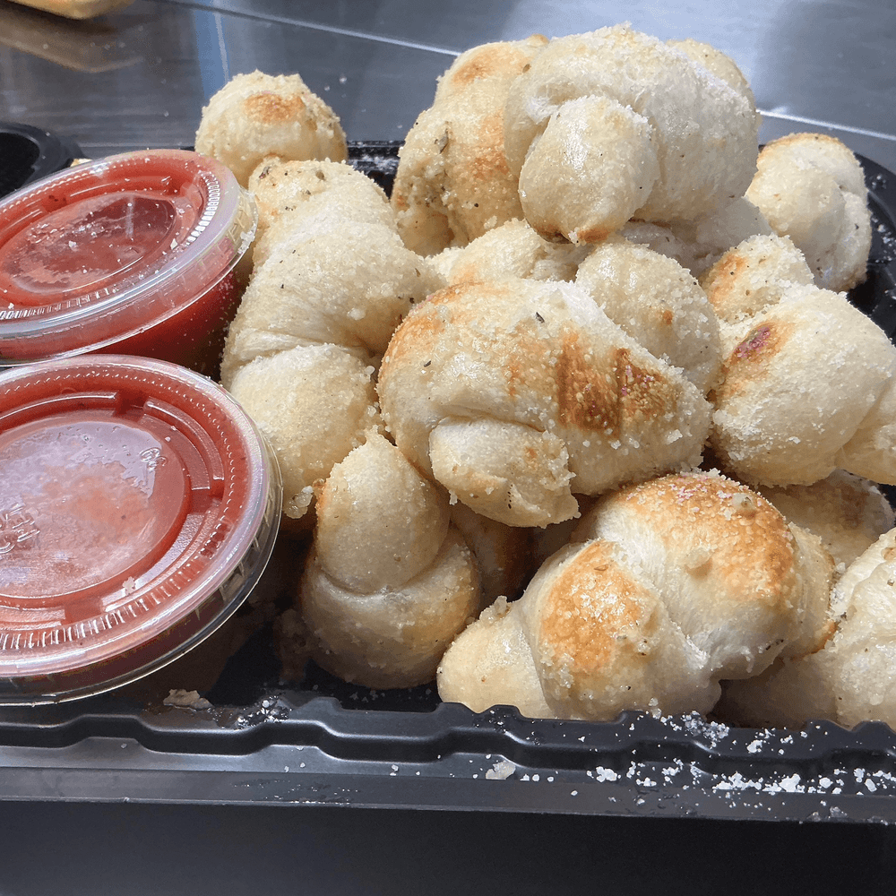 Bite Size Garlic Knots