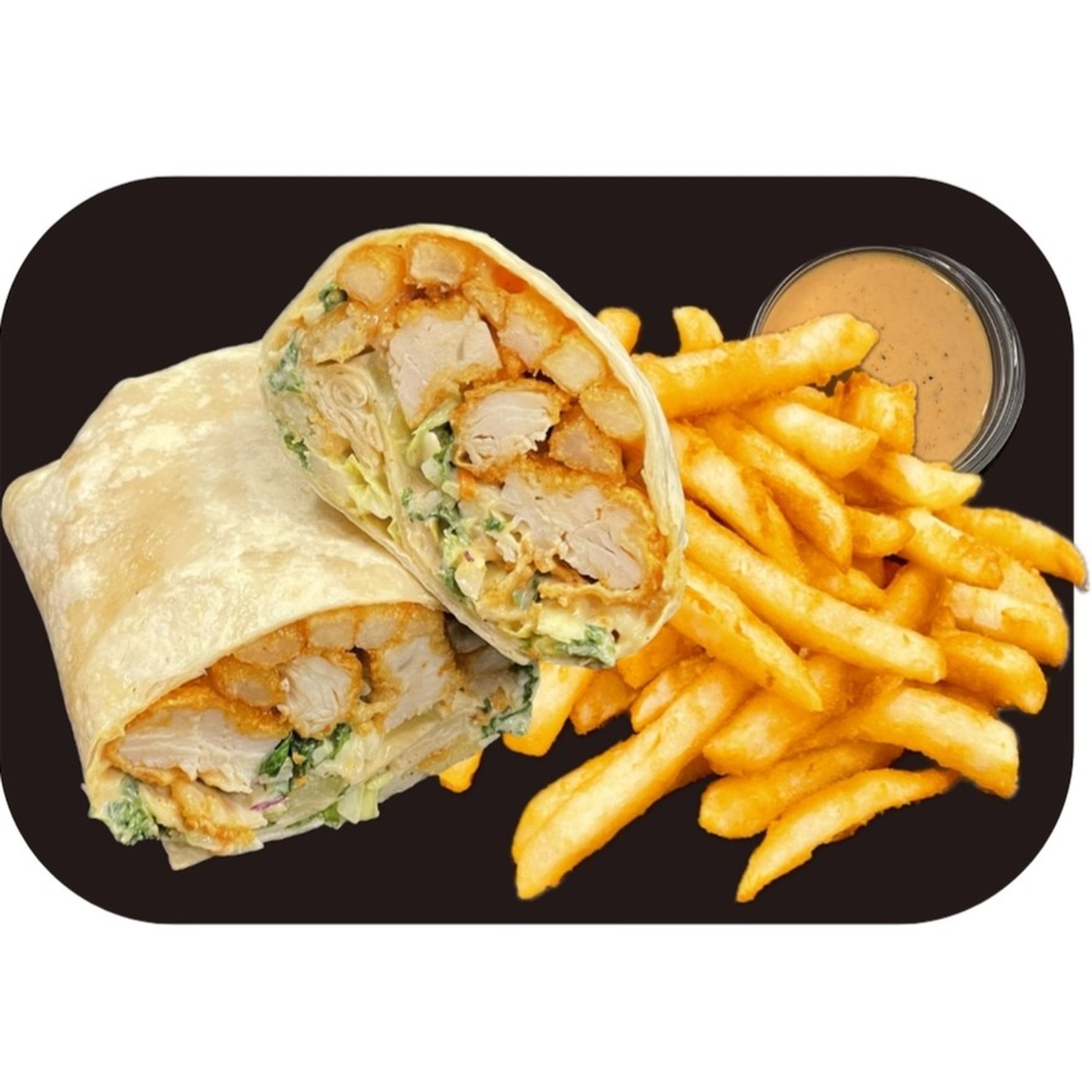 #5 - TENDER WRAP & CRISPY FRIES