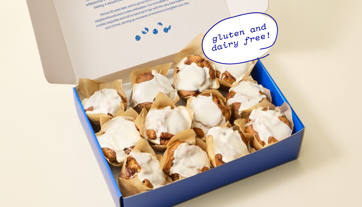 Chef Bae x Levain Cinnamon Roll Muffin Box