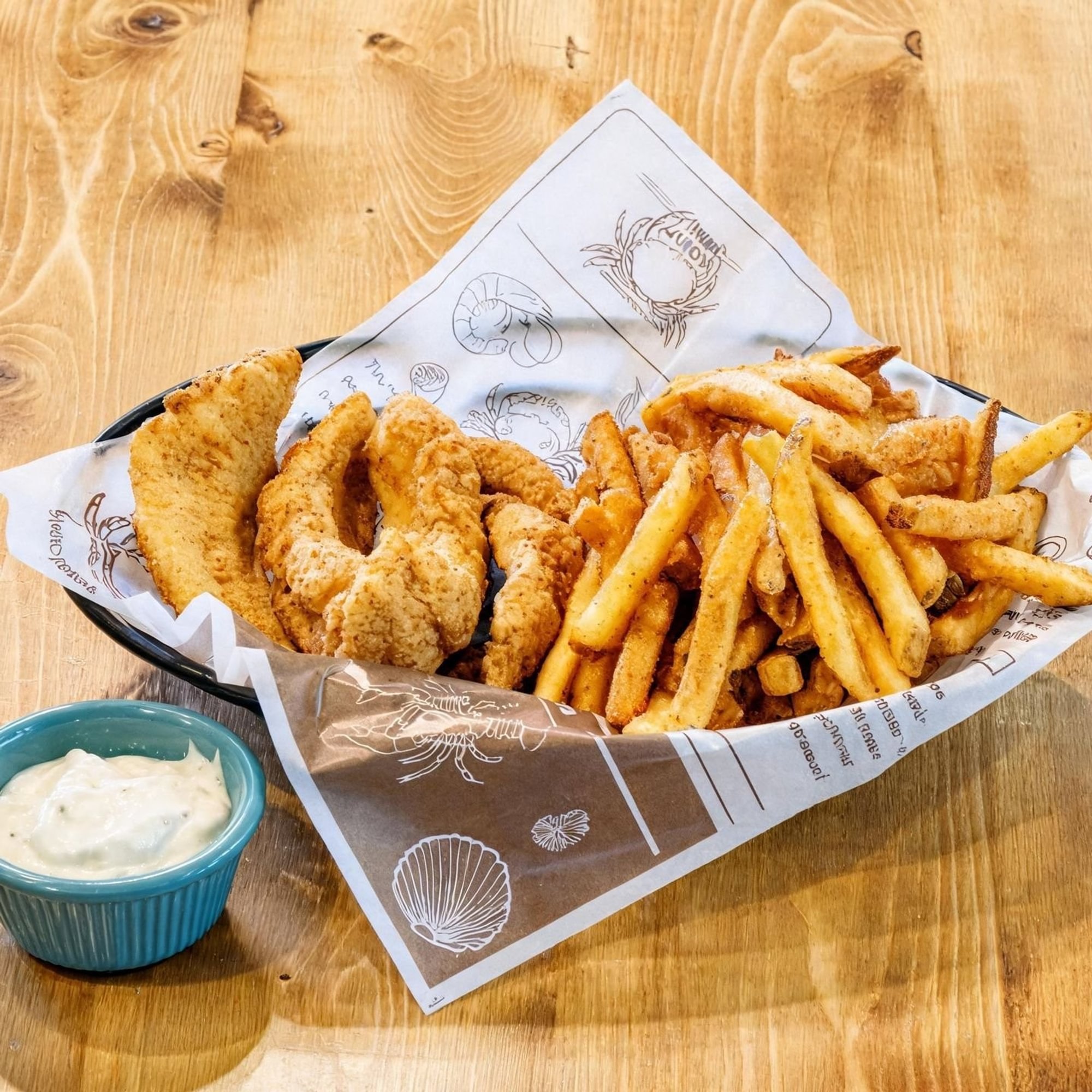 Fried Catfish Basket (4)