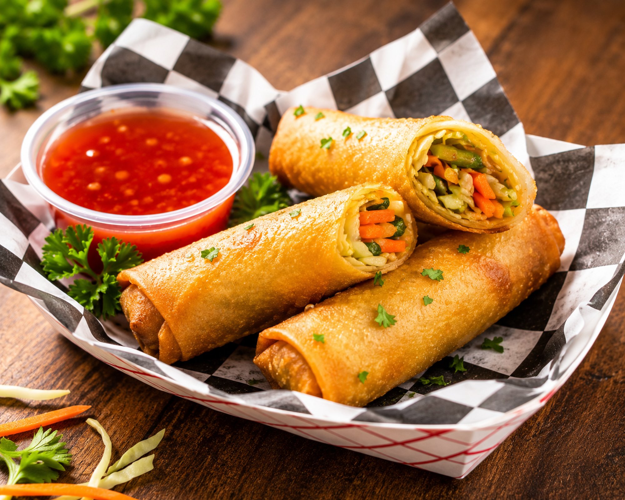Vegetable Spring Rolls Ⓥ