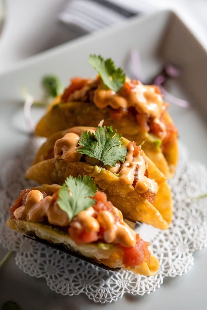 Tuna Tartare Tacos