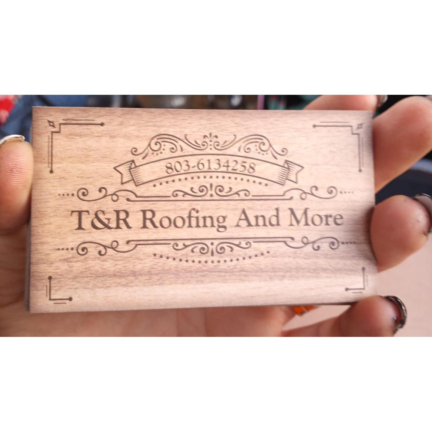 T&amp;R Roofing and More Logo