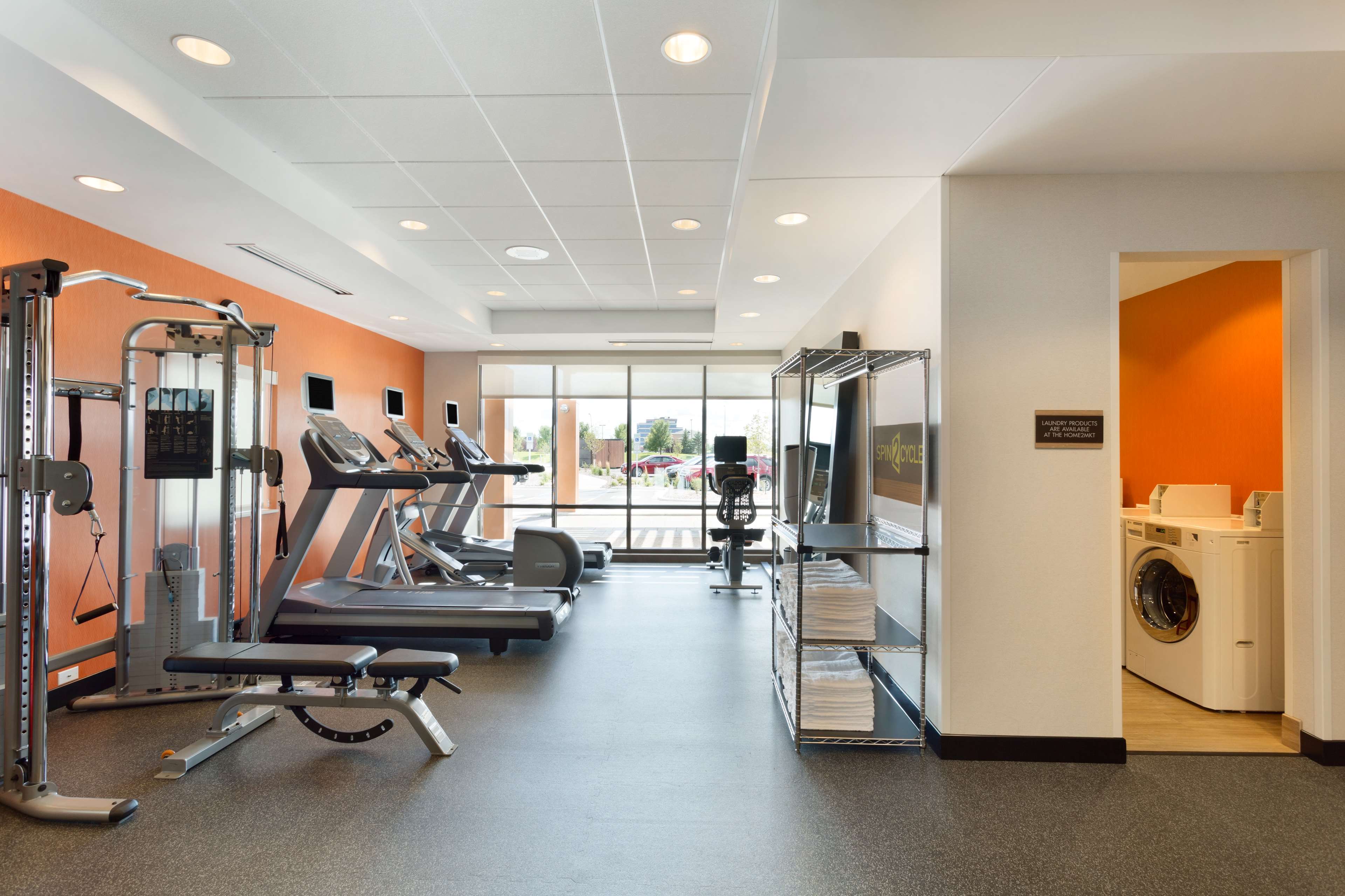 Health club  fitness center  gym