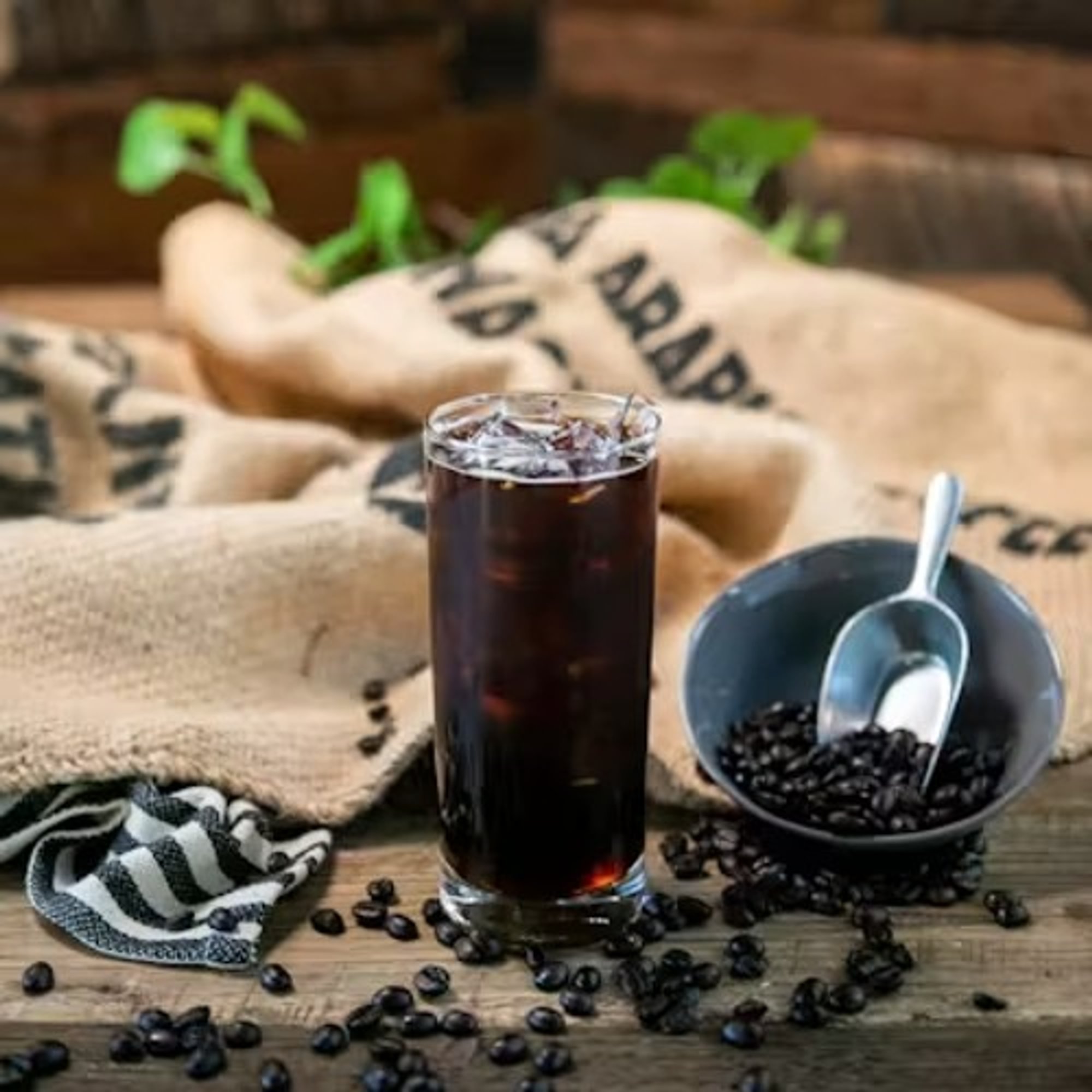 Iced Black Coffee