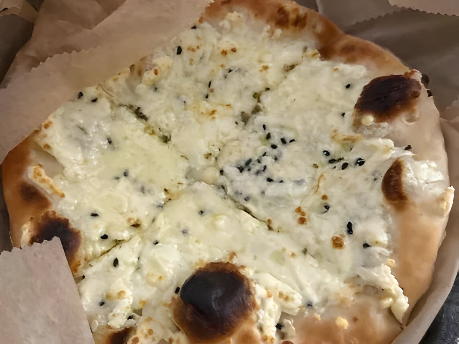 White Cheese - Flat Bread