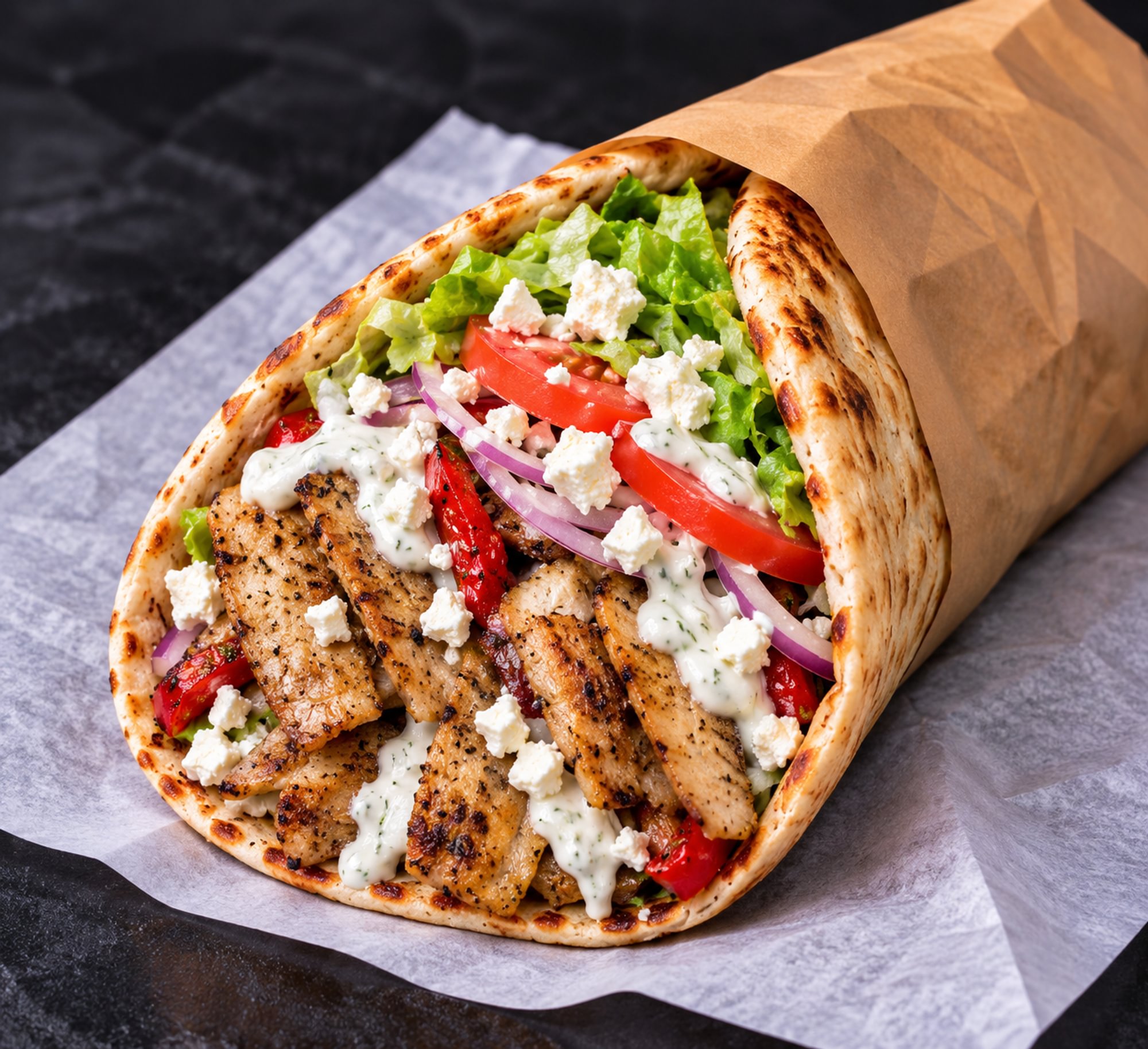 Chicken Gyro Pita