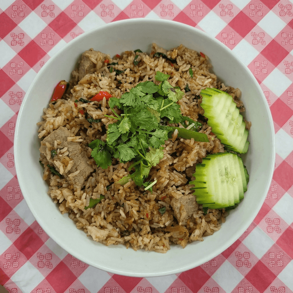Pad Gra Prow Fried Rice