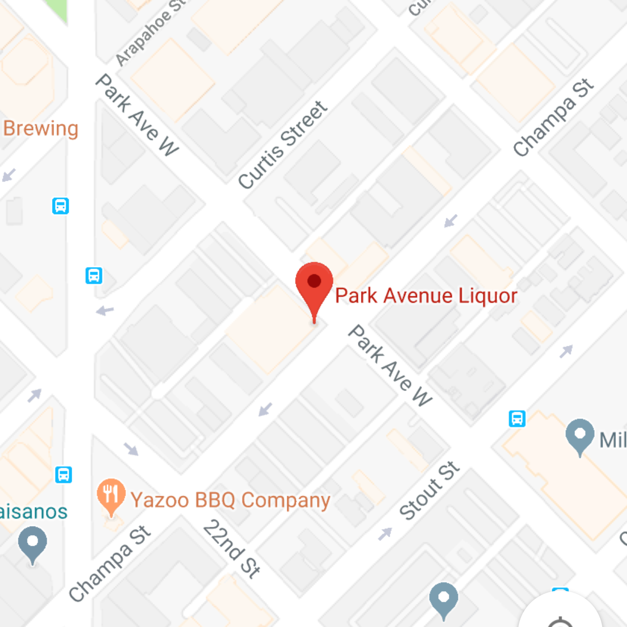 Park Avenue Liquor Logo