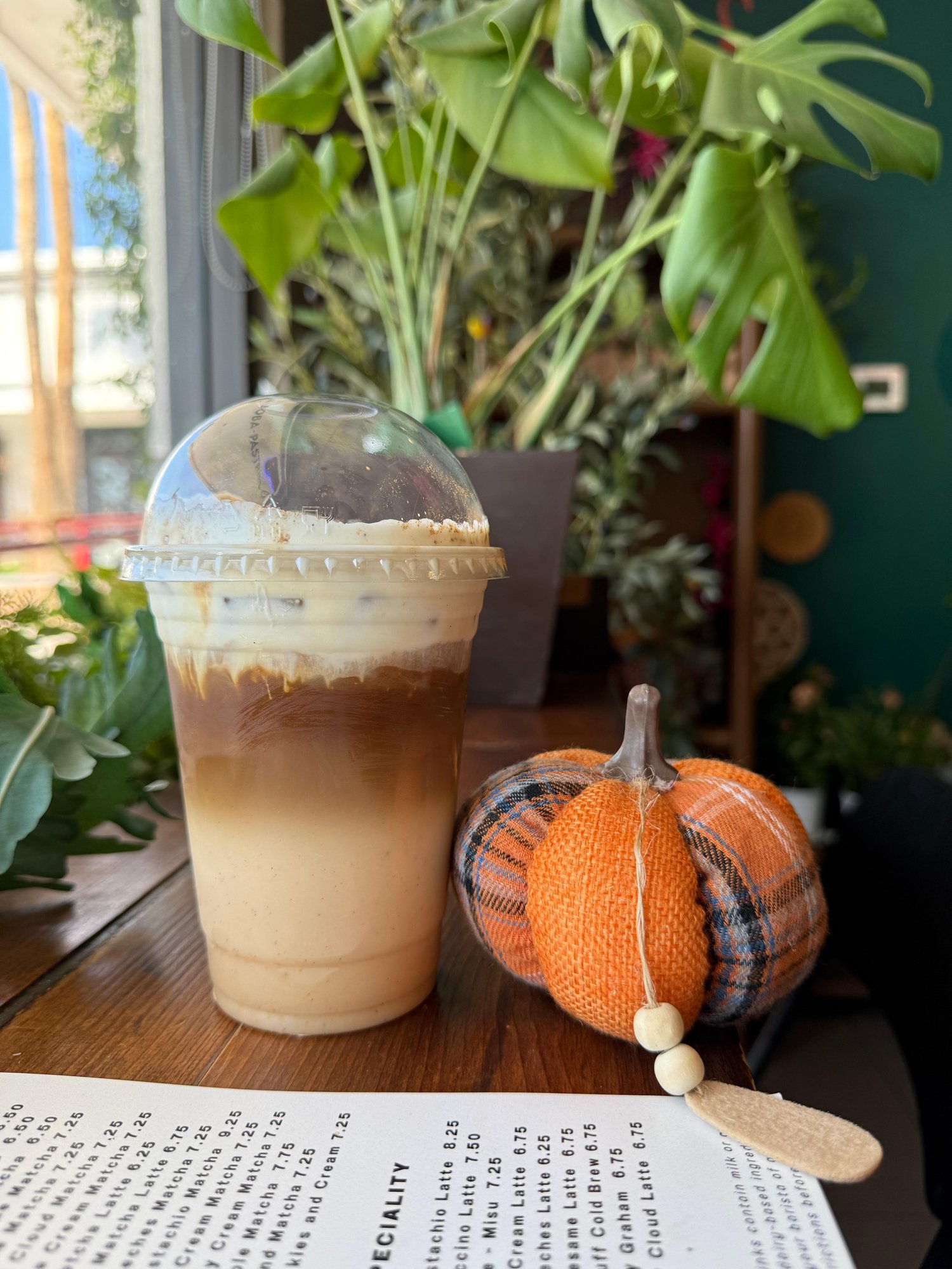 PUMPKIN SPICE LATTE