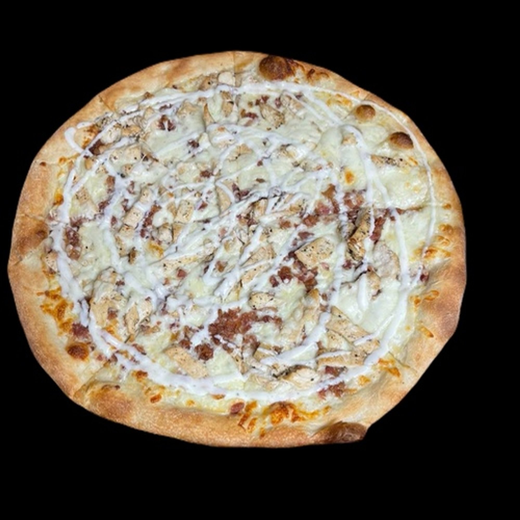 Chicken Bacon Ranch Pizza