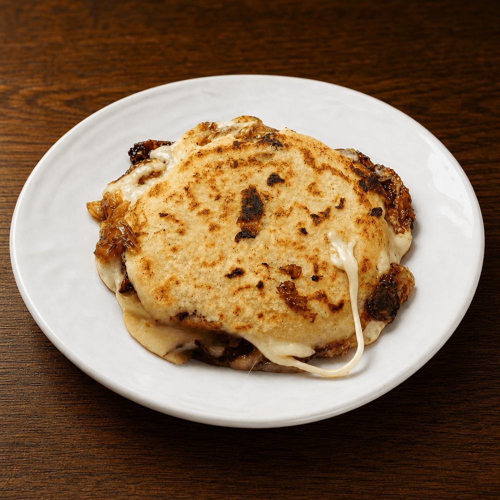 Pupusa de Queso Con Frijoles / Cheese With Beans Pupusa