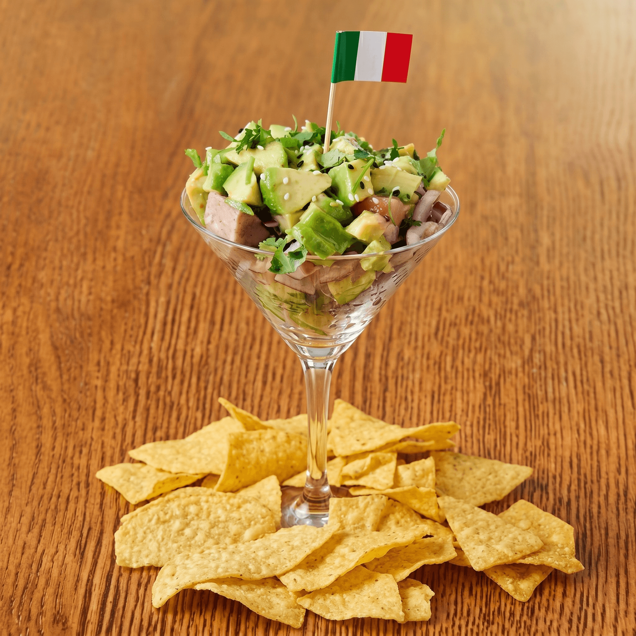 Mexican Tuna Martini