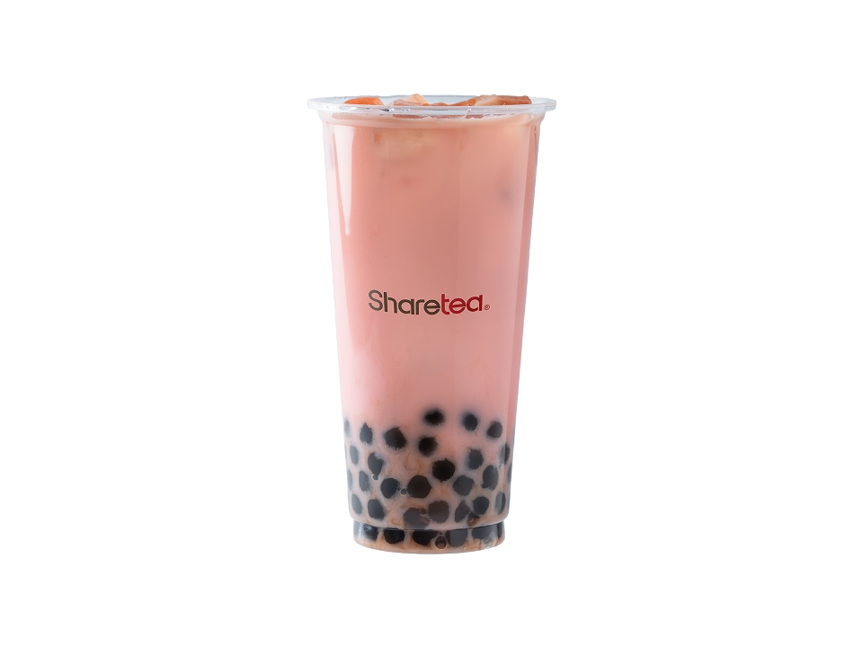 Watermelon Coco Green Milk Tea w/ Pearls