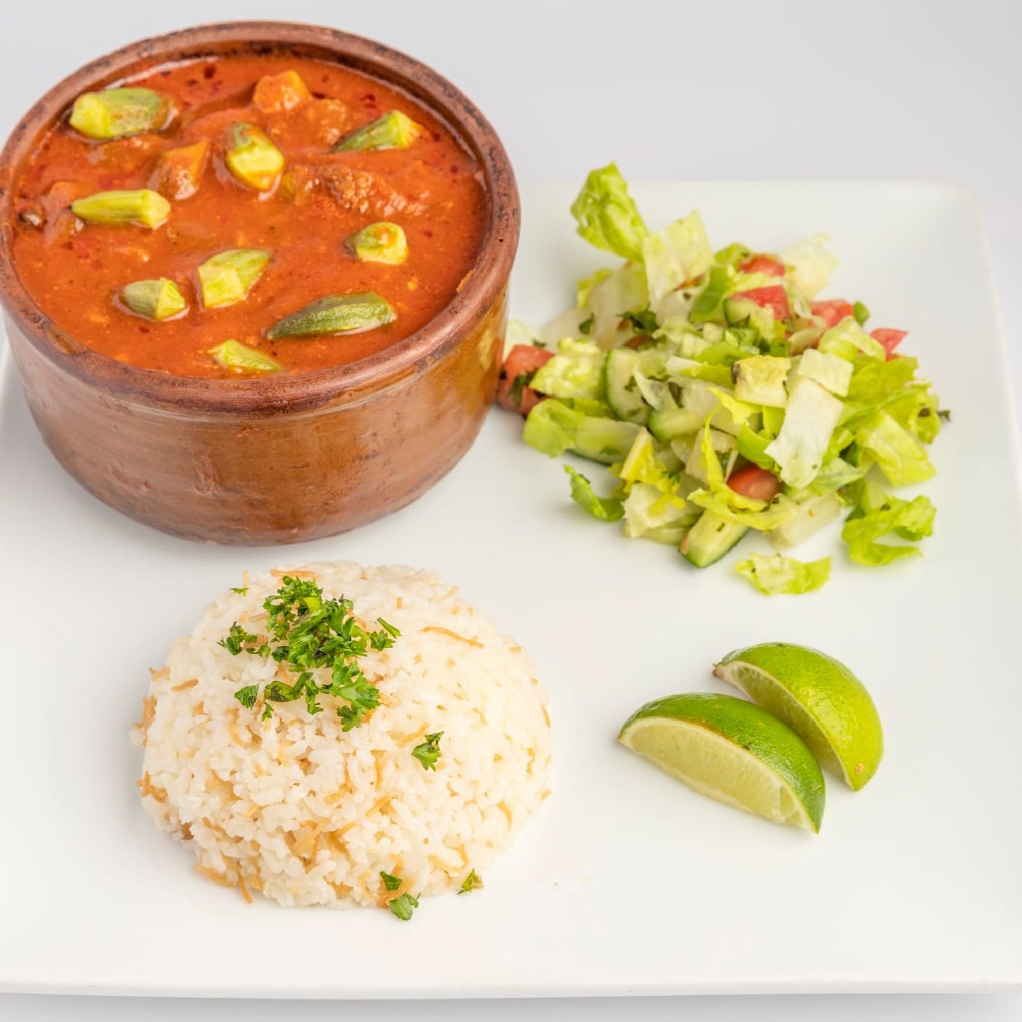Bamya With Beef Casserole