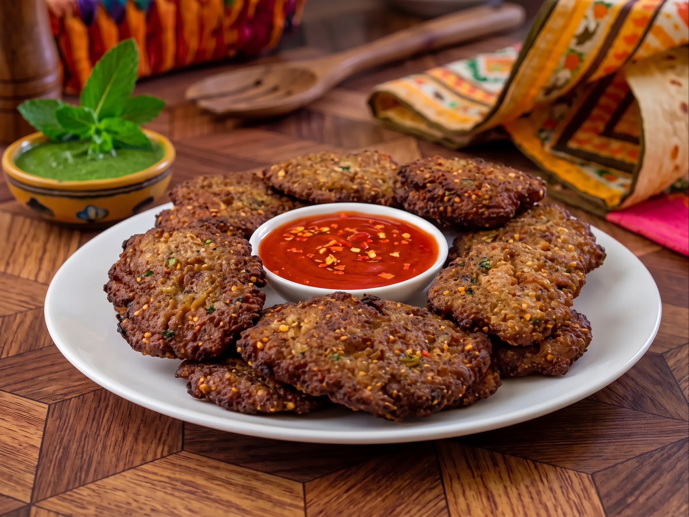 Chicken Chapli Kabab 2 Pc