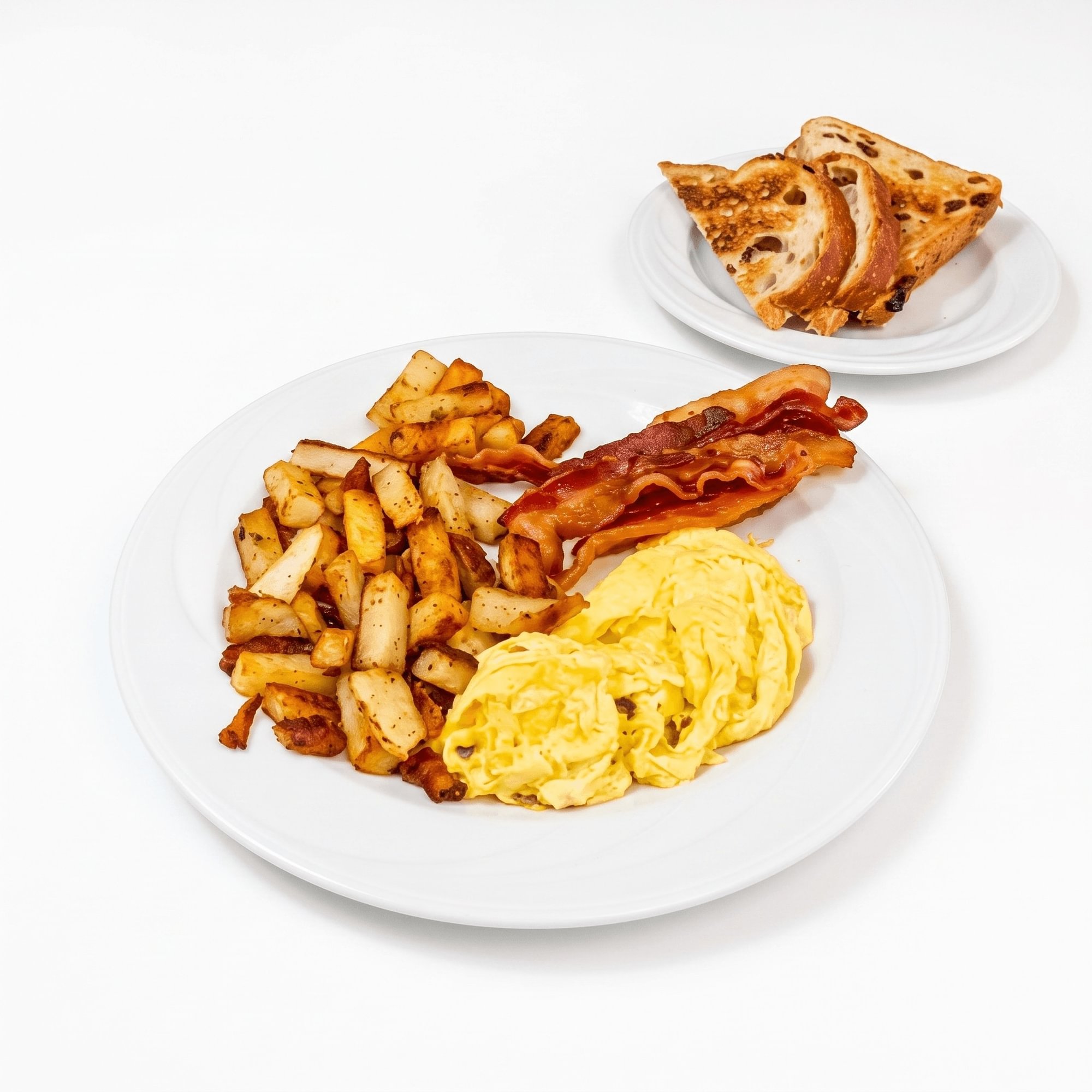Eggs with Meat and Potatoes