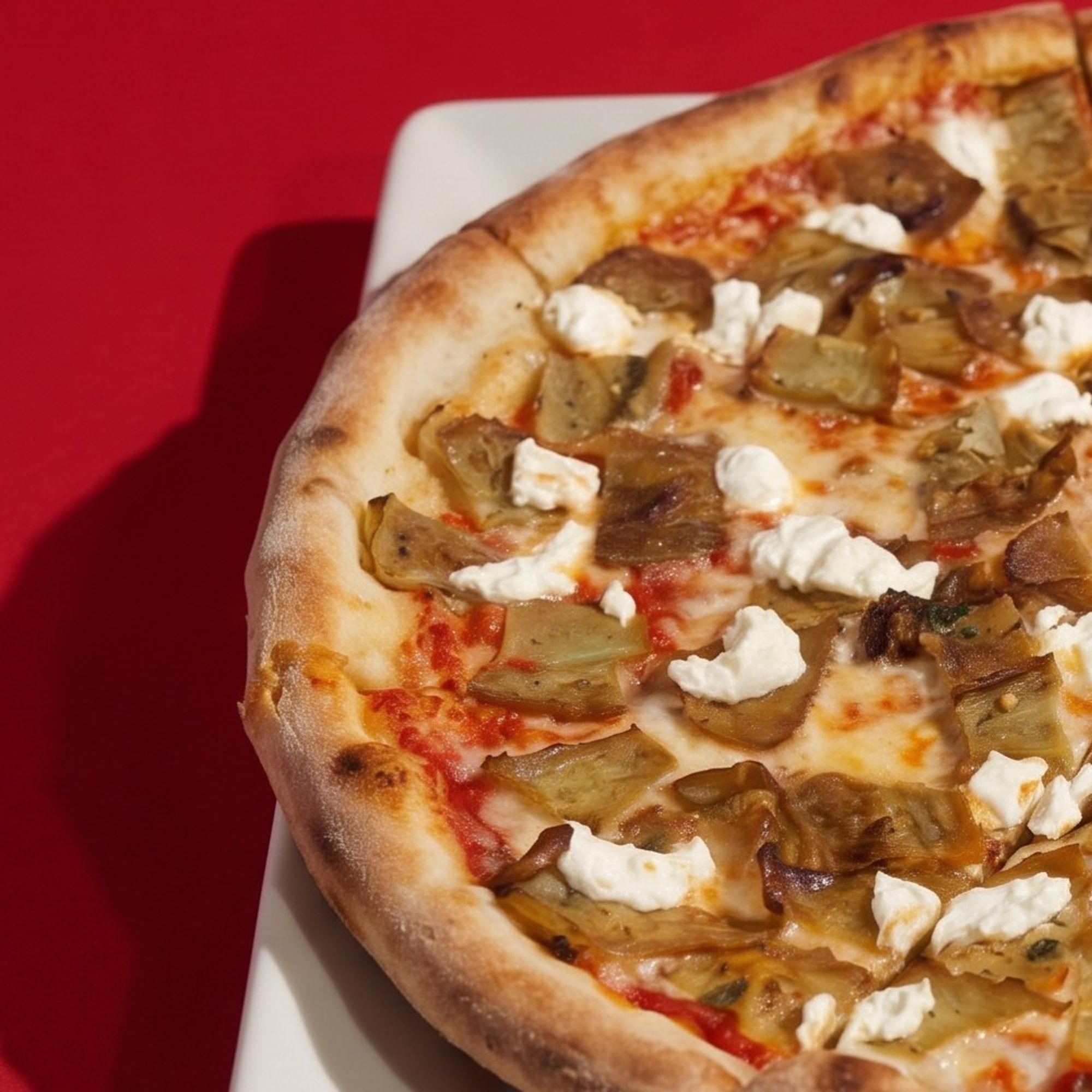 Eggplant Rollatini Pizza
