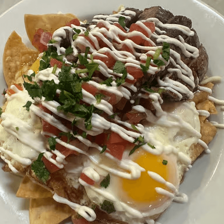 Bistro chilaquiles brunch