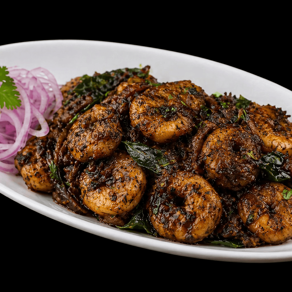 Shrimp Pepper Fry