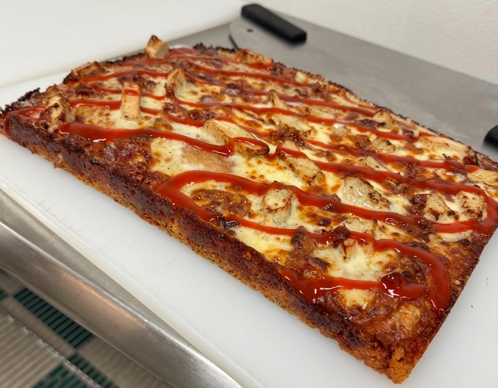 10x14 Buffalo Chicken Pizza
