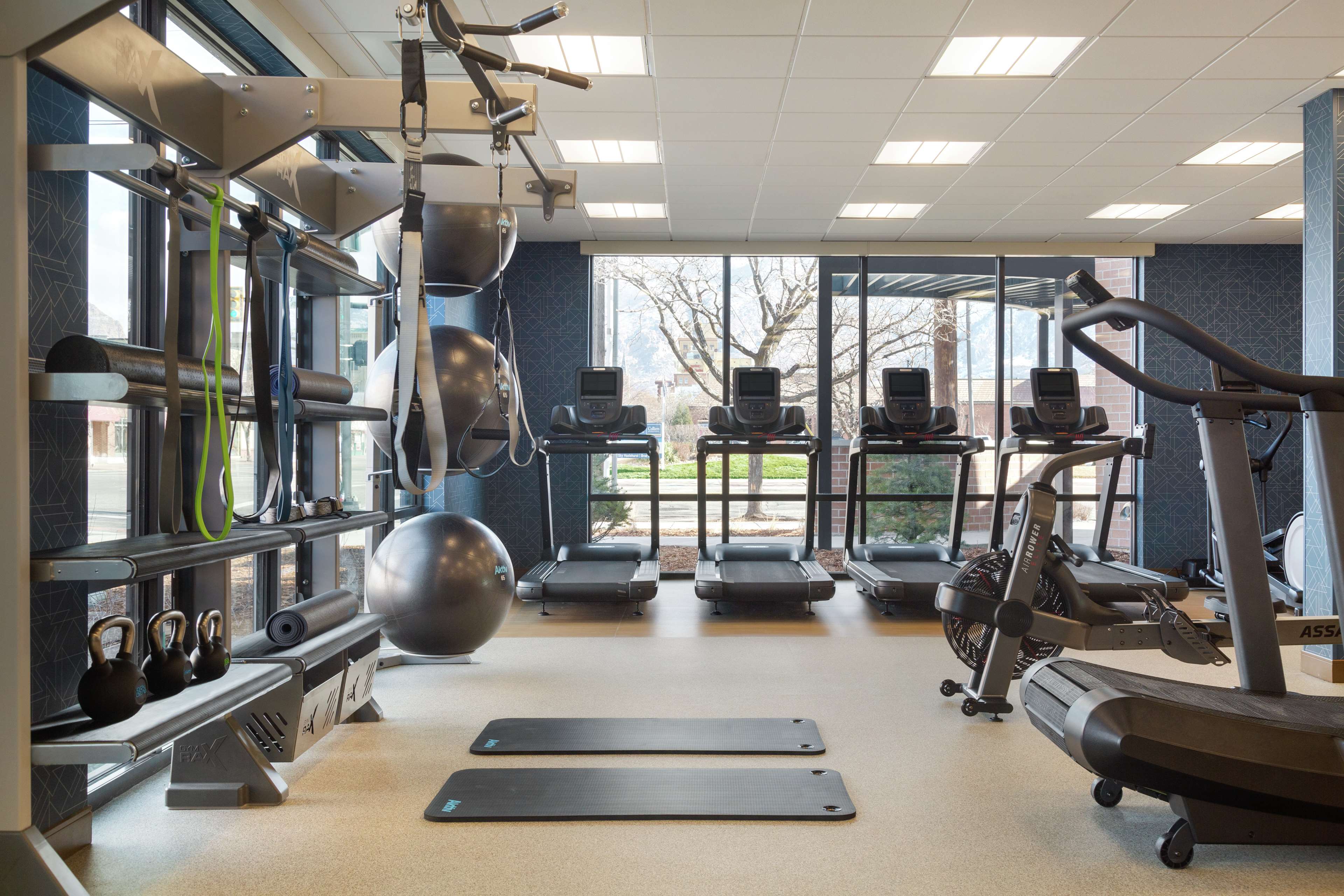 Health club  fitness center  gym