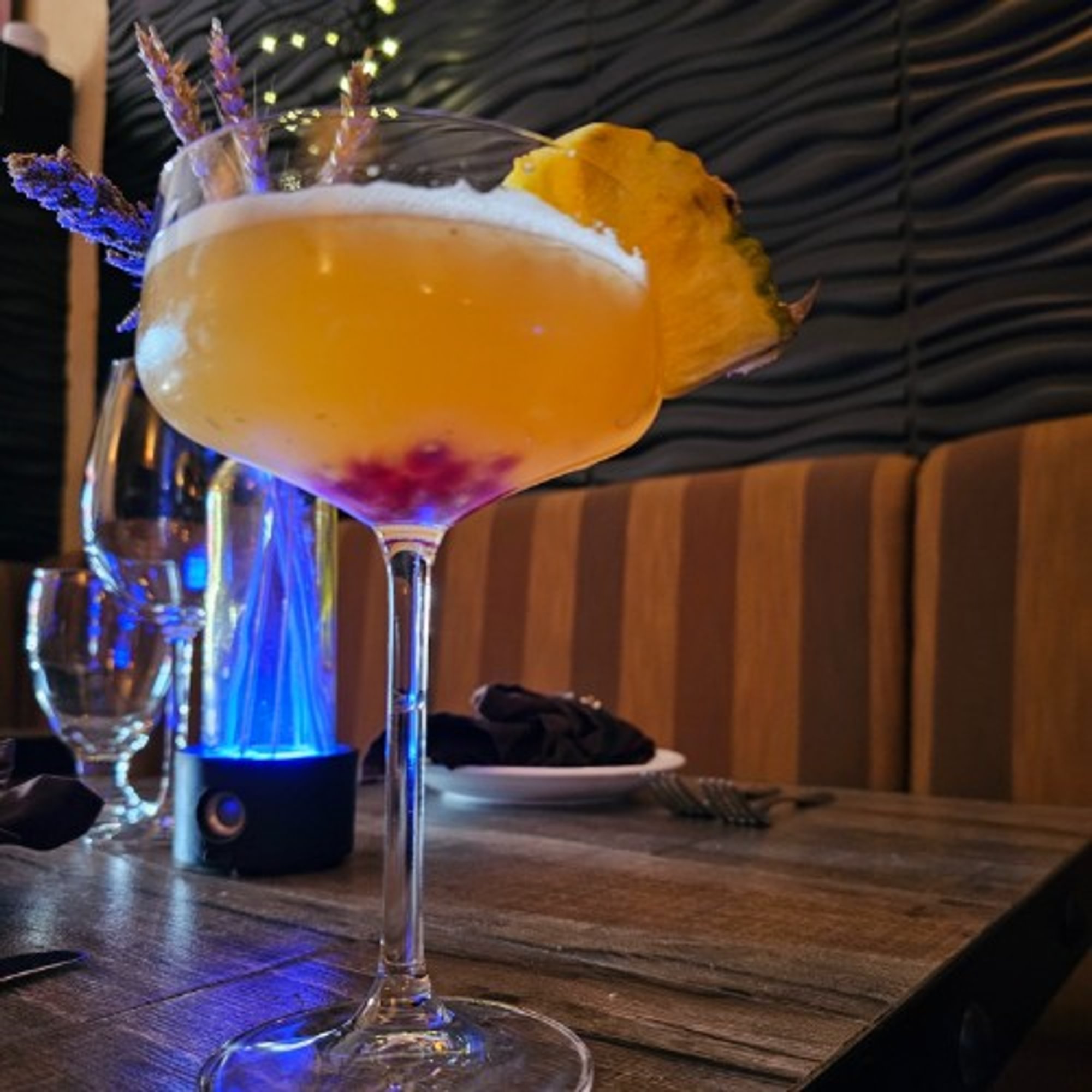 Pineapple & Pomegranate Martini