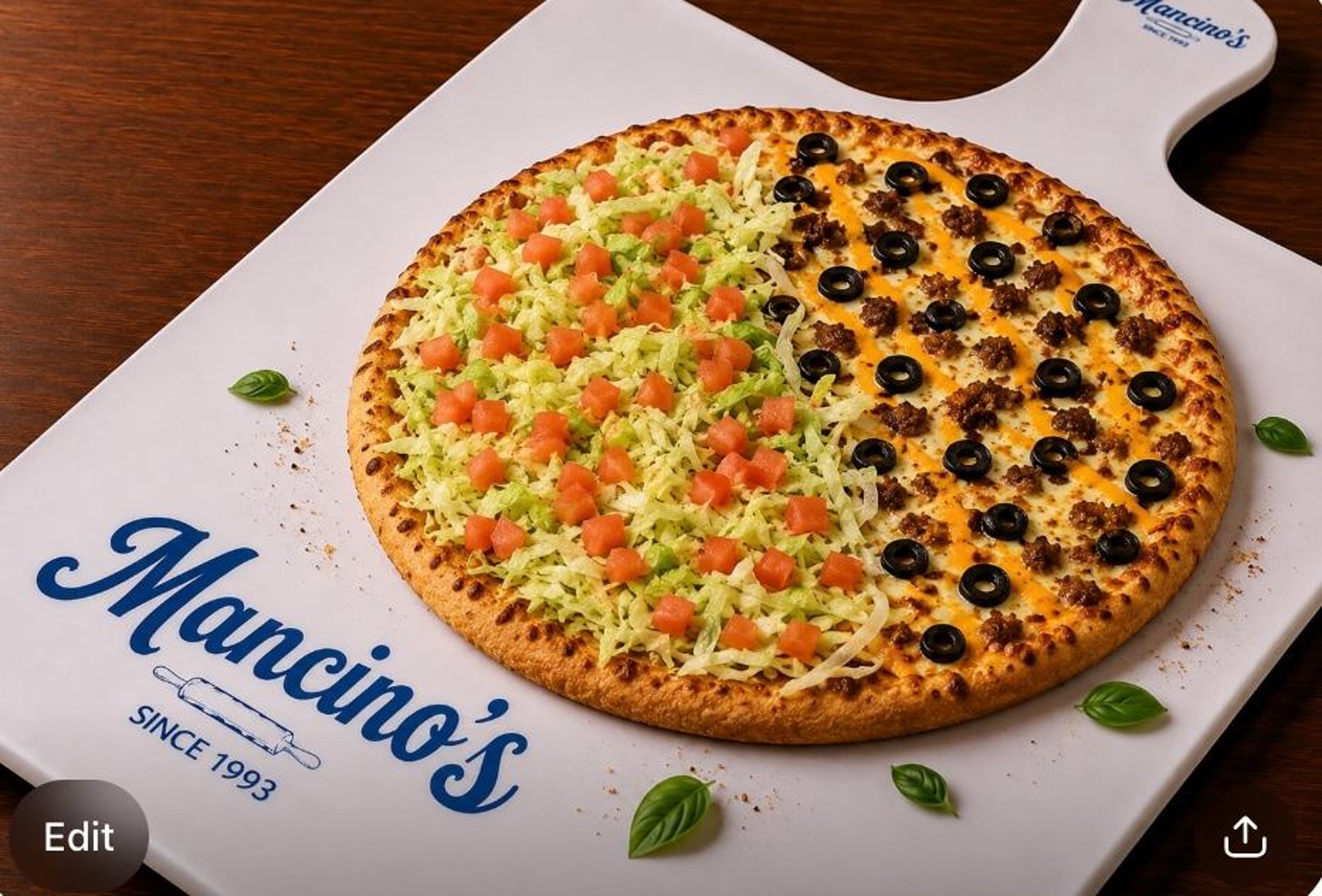 Medium Taco Pizza