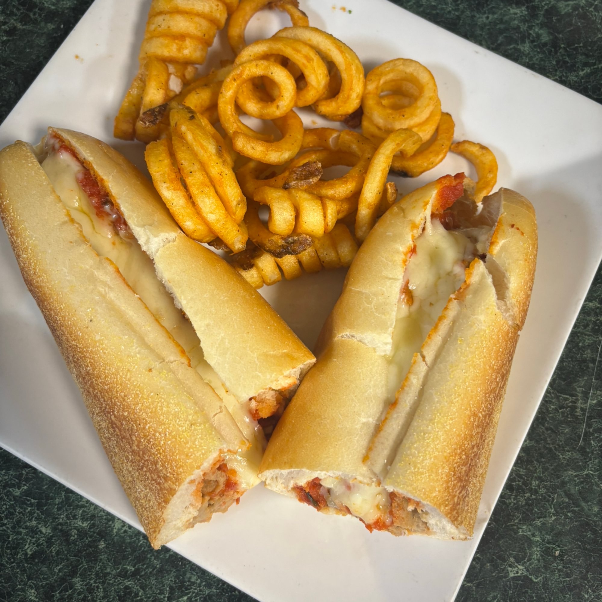 Veal Parmigiana Sandwich (Breaded) - Lunch