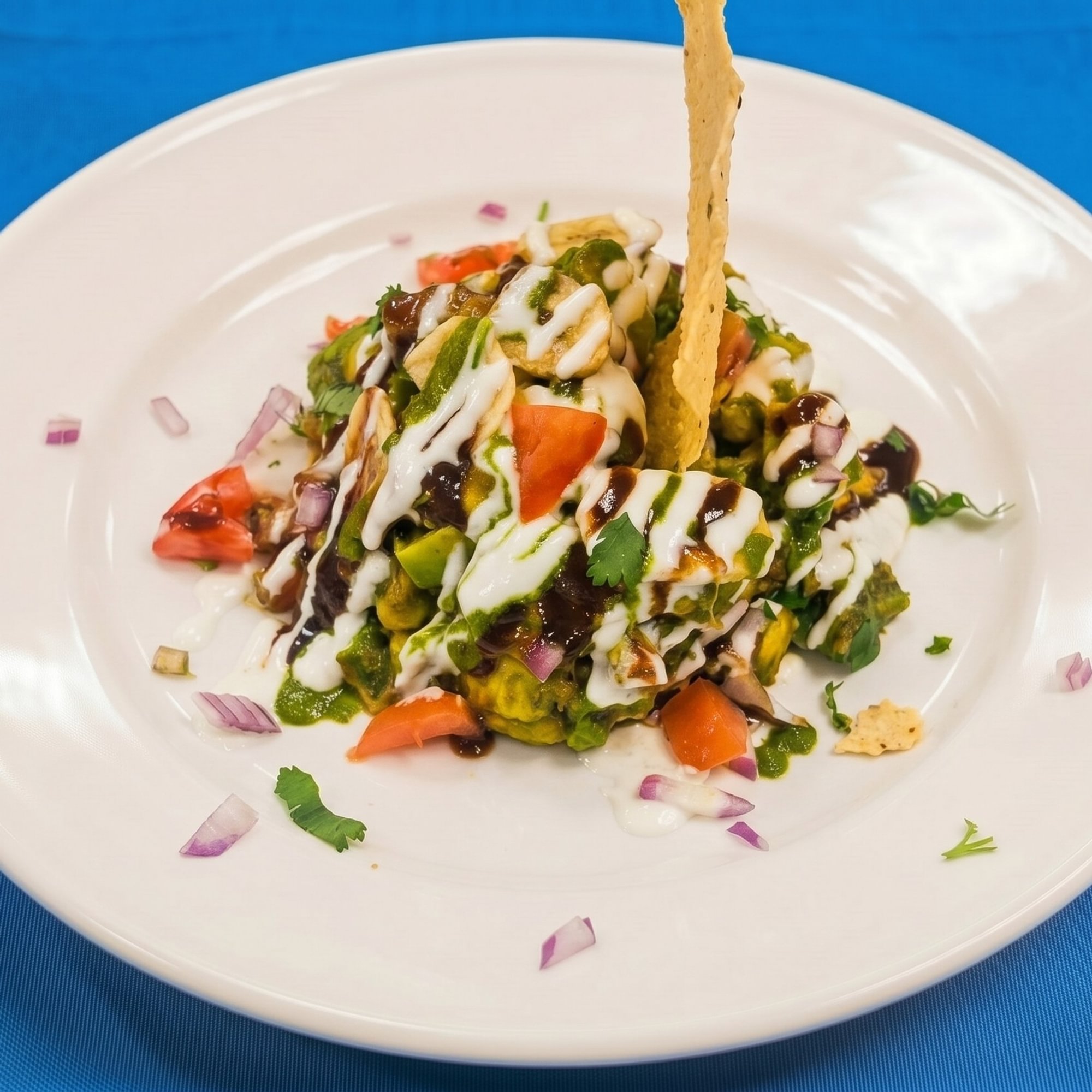 Avocado Banana Chaat