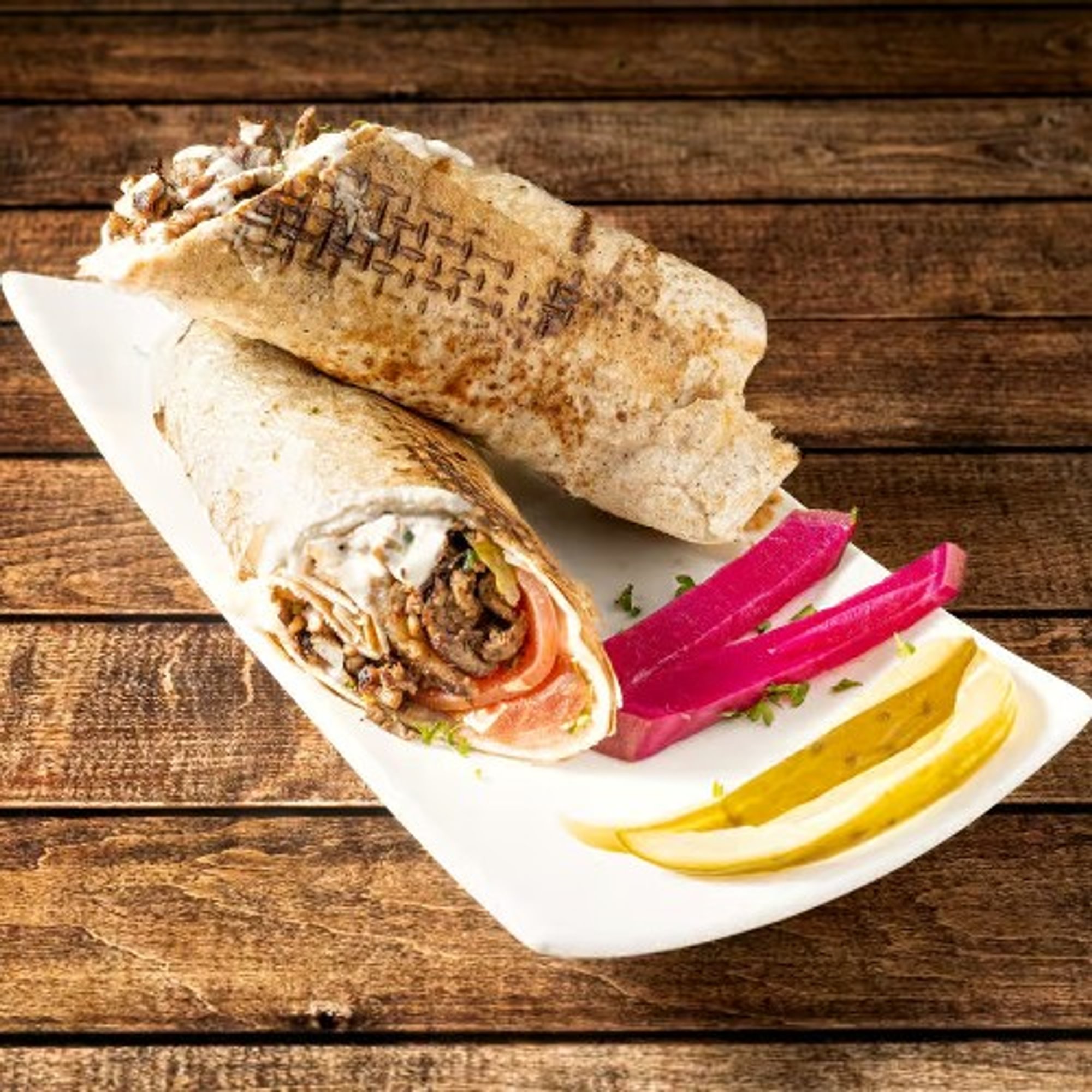 CHICKEN SHAWARMA PITA