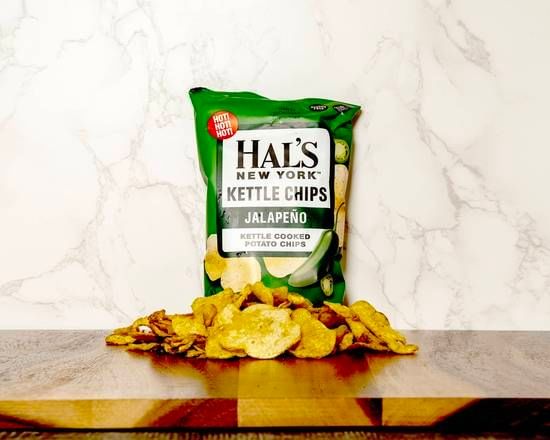 Hal's New York Kettle Chips (Jalapeno)