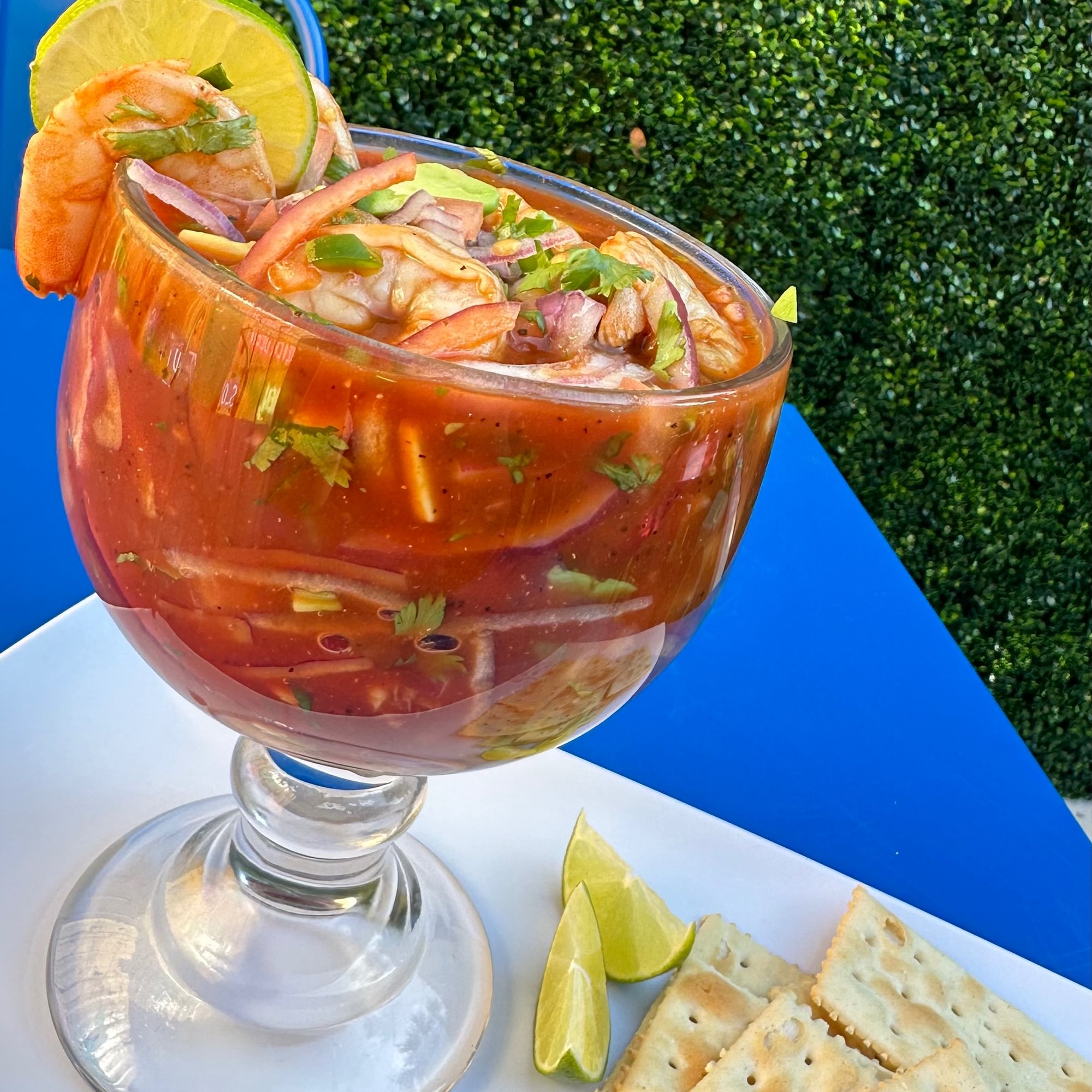 Coctel de Camarones (Shrimp Cocktail)