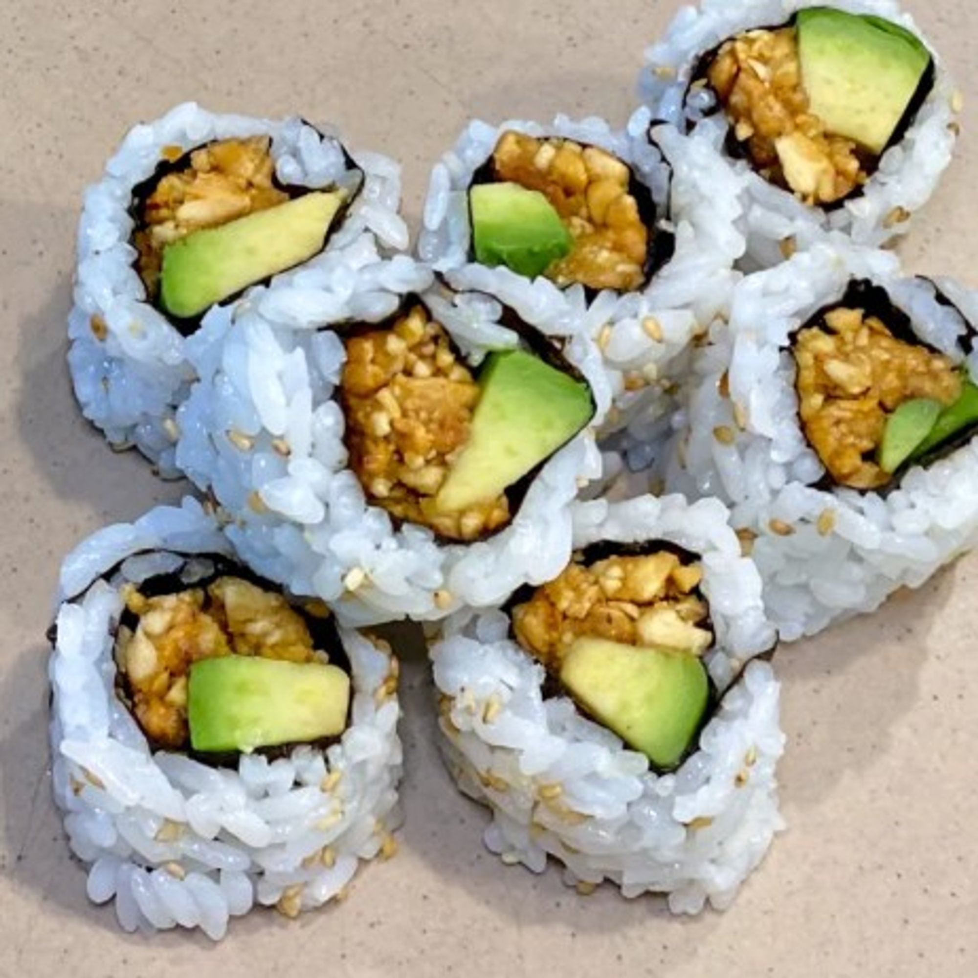 Peanut Avocado Roll